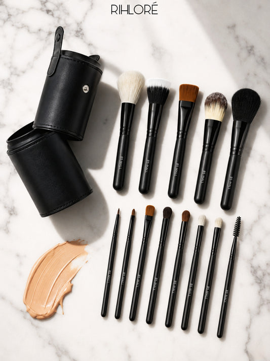 RIHLORÉ Atelier™ 12-Piece Luxury Makeup Brush Collection