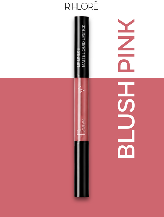 Pudaier 2-in-1 Matte Liquid Lipstick & Lip Liner Duo