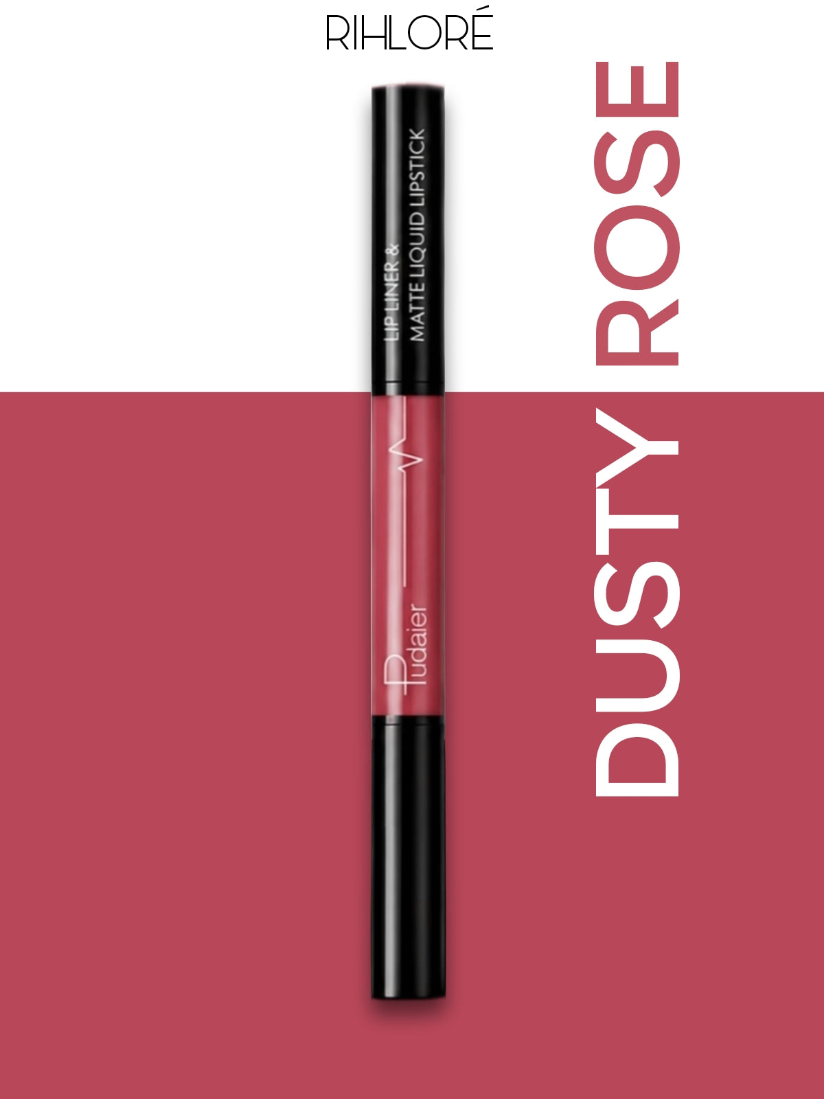 Pudaier 2-in-1 Matte Liquid Lipstick & Lip Liner Duo