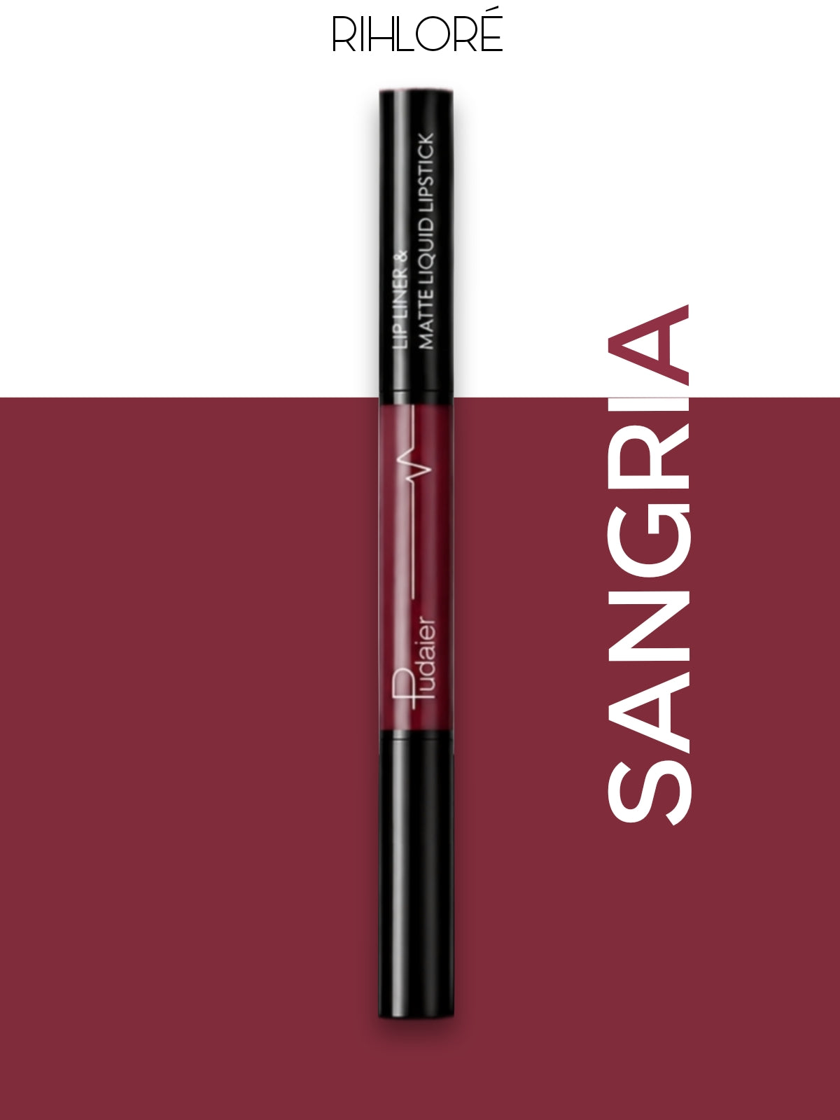 Pudaier 2-in-1 Matte Liquid Lipstick & Lip Liner Duo
