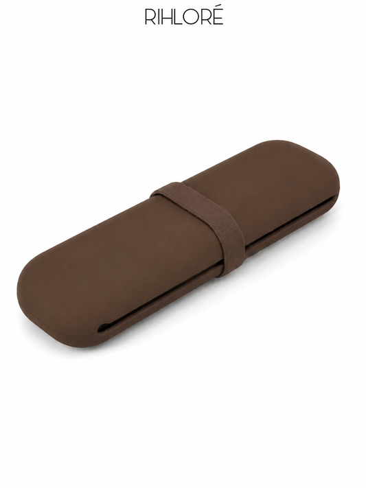 Luxury Silicone Makeup Brush Case