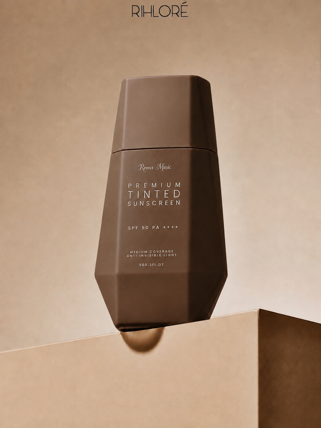 Premium Tinted Sunscreen SPF50+ PA++++ | Lightweight Daily UV Protection